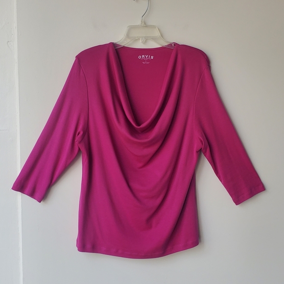 Orvis Tops - Orvis Drape Neck Top